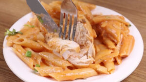 macarrão com frango