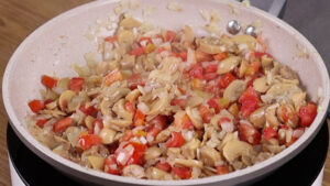 frango com cogumelos