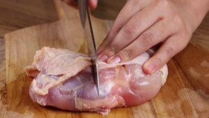 frango na frigideira