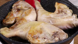 frango com cebola receita