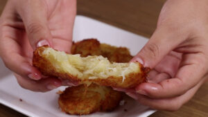 panquecas de batatas receita fácil