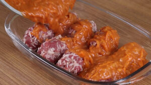 almondegas de molho carne receita