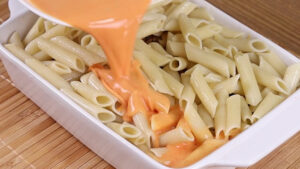 macarronada com ovos