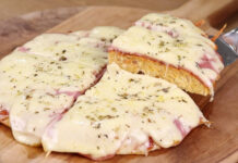 Jantar rápido com batatas e ovos