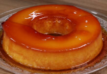 Pudim rápido e fácil