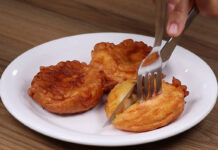 Bolinhos de batata e cenoura