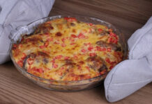 Carne com batatas e cebola