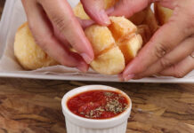 Bolinho frito rápido, fácil e delicioso