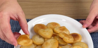 Bolinho caseiro de farinha de trigo super crocante