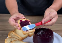 Receita fácil de geleia caseira de uva
