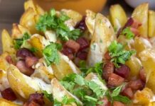 Receita Perfeita de Batatas ao Forno com Alho e Maionese