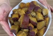 Como Fazer Batata Doce Assada Crocante e Saborosa