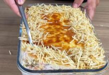 Receita Caseira de Camarão Internacional com Arroz e Queijo