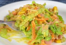 Como Fazer Salada Americana com Molho de Cenoura Caseiro