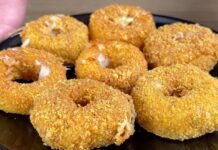 Como Fazer Anéis de Cebola Empanados e Recheados