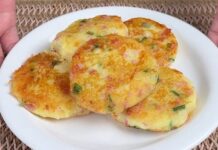 Como Fazer Bolinho de Batata com Presunto e Queijo