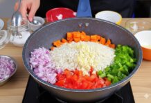 Arroz Temperado de Uma Panela