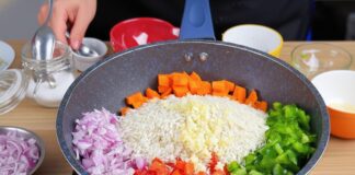 Arroz Temperado de Uma Panela