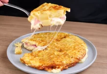 Gefüllte Kartoffeln aus der Pfanne