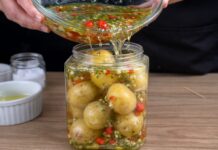 Batata em Conserva Temperada