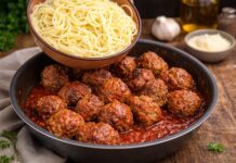 Boulettes de Viande avec Pâtes Comme Vous Ne Les Avez Jamais Vues