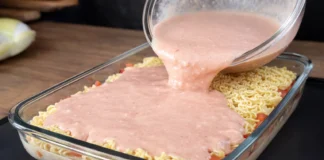 Kolay ve Kremalı Hazır Noodle Lazanya
