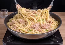 Macarrão com Atum Fácil