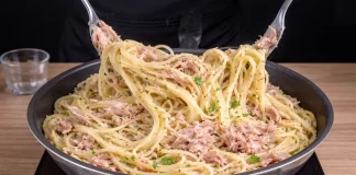 Macarrão com Atum Fácil