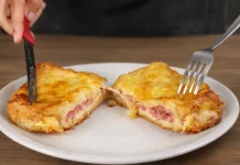 Lanche de Pão de Forma Gratinado