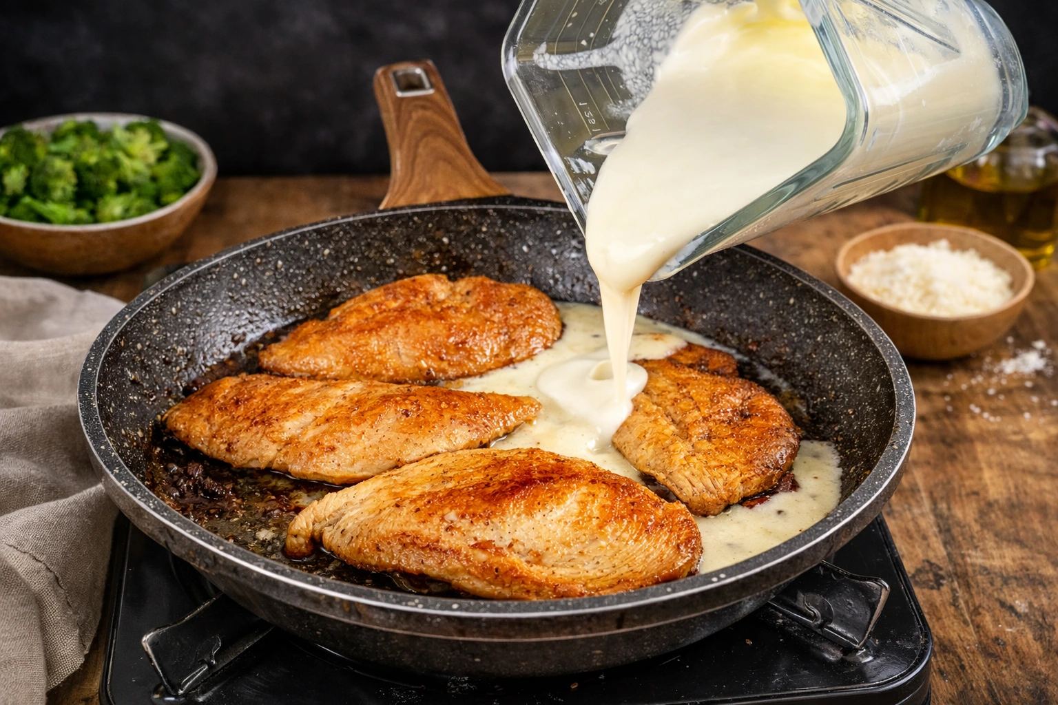Creamy Skillet Chicken You'll Want to Make Again and Again - Super Receitas