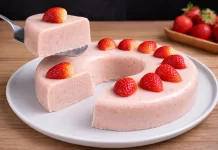 Sobremesa de Morango Cremosa