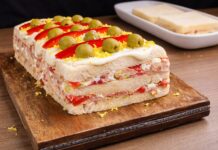 Torta Salgada de Atum com Pão de Forma