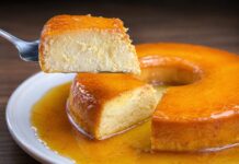 Pudim Cremoso com 2 ingredientes