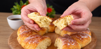 Pão caseiro sem sovar com 1 ovo