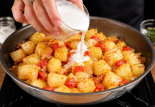 Batata Cremosa Refogada sem Carne