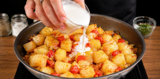 Creamy Sautéed Potatoes without Meat