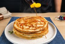 Panquecas Fofinhas de Banana Madura