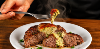 Mayonez Kremalı Fırında Kıyma