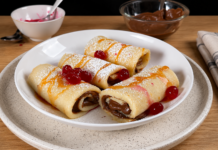 Two-Ingredient Crepes with Hazelnut Spread