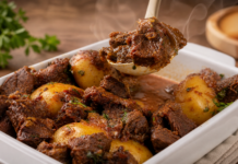 Carne de Panela na Pressão com Batatas