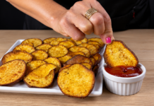 Batata-Doce Crocante na Airfryer