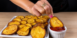 Knusprige Süßkartoffel aus der Heißluftfritteuse