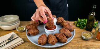 Boulettes de viande aux pommes de terre râpées