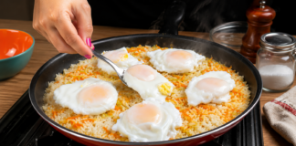 Yumurtalı, Havuçlu ve Lahanalı Pilav