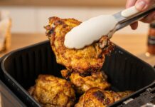Creamy Chicken Thighs in the Air Fryer