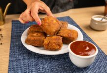 Nuggets Caseiros de Frango
