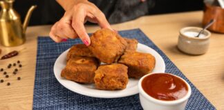 Nuggets Caseiros de Frango