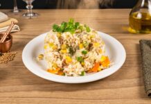 Arroz de Atum Fácil e Rápido