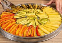 Legumes ao Forno Empanados com Panko e Parmesão