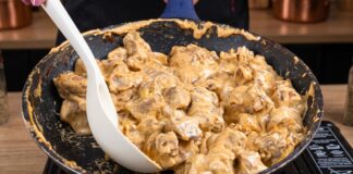 Carne Cremosa com Maionese e Requeijão
